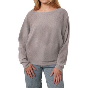 Cyrus Yummy Dolman Waffle Knit Sweater-size L